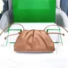 2024.S Handtassen 10a Kwaliteit Designer Schoudertas voor Dames Clutch Tote Goud Geweven Mini Zakje Heren Sier Weave Cloud Zelfs Sling Make-up Mode Crossbody Tas