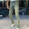 Men's Jeans 2024 High Quality Slim Jean for Men Street Hole Patchwork Spring Hip Hombre Motorcycle Pants Homme