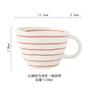 Mugs Mug Nordic Ins Creative Tea Cup Advanced American Latte Coffee Home Ceramic Beautiful Drinking