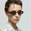 Sunglasses Anti-UV Glasses Retro Oval Women' European And American Fashion Star