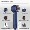 Hårtorkar Super Electric Healt Torktor Höghastighet Personlig hårvård Styling Negativ Ion Salon Tool Constant Anion Leaf Lessless Dorkare 240401