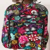 NWT Cartoon Flower School Bag zaino borsa da viaggio borsone291c