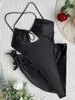 Designer Women's Swimwear 3 PCS Sarong Cross Backless Extreme String Feminino One Piece Swimsuit Mulheres Alta Corte Monokini Thong Banheira Terno Swim DesignerMRE6