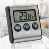 Thermometers Digital Zer Alarm With Probe Magnet Cold Room Temperature Gauge Monitor Refrigerator Thermometer Drop Delivery Home Gar Dhh0O