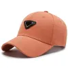 Marca designer triângulo invertido boné de beisebol unissex bordado moda guarda-sol chapéu lazer bordado pesca primavera e outono.
