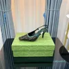 Décolleté da donna con strass Sandali in raso con fiocco in cristallo 2024 Scarpe eleganti in pizzo firmate Glitter