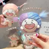 Tolv konstellationer Skytten Cotton Anime Kawaii Doll Plush 10cm roligt saknade tänder Marknad Hårpåse Pendant Girl Gift 240223