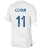 24/25 Euro Cup Franse thuis weg MBAPPE voetbalshirts DEMBELE COMAN SALIBA KANTE Maillot De Foot Equipe Maillots GRIEZMANN Kinderen Heren Dames Fans Speler Voetbalshirt