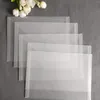 Sacos de armazenamento 10pcs plástico reutilizável envelopes transparentes pequenos estojos à prova d'água saco de notas em massa estudantes acessórios de papelaria