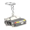 Keychains bilform Keychain Racing Keyring Double-Sided Gift JDM NOS Turbo Metal Model Key Pendant209R