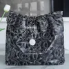 Canal hobos sacola camélia bolsa 10A designer saco balde sacos de lixo sacos de couro de pele de cordeiro totes mulheres sacos de ombro corrente diamante impressão bolsas bolsa