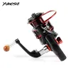 Roubles Yumoshi Fishing Reel 5.5: 1 Tous-bobine de bobine en métal bobine en acier inoxydable Poigne de ligne de pêche à la bobine salée accessoires 12bb