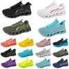 Gai Men Women Running Shoes Running Moda Trainer Triple Black Branco Vermelho Amarelo Verde Azul Pêssego Teal