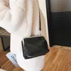 Sommer Retro Umhängetasche Mode Clip Auf Doppel Umhängetasche Öl Leder Damen Tasche 022324a