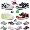 Großhandel jetzt Knochenschuhe Ami Unisex Low Skeleton Schuh braun grau weiß fluoreszierende gelbe graue lila weiße hellgraue schwarze Turnschuhe Trainer