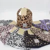 Basker leopard hatt män varumärke design beanie hattar vinter varma mössor dubbelskikt vikta stickade kvinnor ullanpassad stil