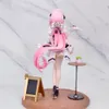 Anime mangá 25cm honkai impacto 3rd elysia 1/7 miss rosa ver apex inovador anime chinês pvc figura de ação brinquedo jogo colecionável modelo boneca