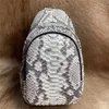 أكياس الخصر الغريبة حقيقية ثعبان حقيبة صدر صغيرة أصلية بيثون جلدية حقيقية من الذكور رسول مقل