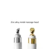 Tool 10 ml/15 ml/20 ml Helder Oranje Zachte Slang Buis met Metalen Massage Hoofd Oogcrème Buis Cosmetische Verpakking Lege Fles Lotion Buis