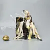 Anime Manga 18 cm échantillon Ningguang Figurine Anime fille PVC Figurine jouet Genshin Impact jeu Statue Collection modèle poupée