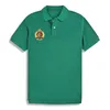 Men's Polos Summer Cotton Lapel Short Sleeve Big Horse Label And Three Embroidery POIO Shirt