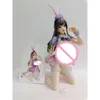 Anime Manga 1/4 Native Binding Bunny Girl Aika Kanga Yuiina Nasu Nurse Anime PVC Action Figure Toy Game Statue Collection Model Doll