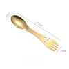 Spoons Stainless Steel Spoon Multifunctional Fork Bottle Opener Fruit Kitchen Accessories Utensils