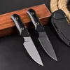 BM15600 Fixed Blade Knife D2 Steel Outdoor Straight Fishing Knife Jungle Wilderness Survival Hunting Knives High Hardness 193