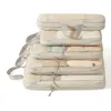 Storage Bags 5pc/set Lightweight Packing Cubes For Efficient Suitcase Organization Expandable