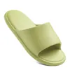 Pantofole piatte in gomma per sandali da piscina da bagno per donna da donna 2024 Scarpe moda gialle