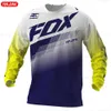 Men's T-shirts 2024 New Raudax Fox Enduro Motocross Jerseys Downhil Mountain Mtb Bike Shirt Motorcycle Clothing Bicycle V3LH