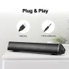 Soundbar Wired SPEAKER BAR COMPUTER BAR SOUND Stereo USB مكبر صوت Long Sounds Long مع Hifi Sound Rich Bass لجهاز الكمبيوتر التلفزيوني