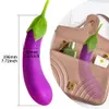 Vibratorer aubergine vibrator g-spot vagina stimulator kvinnlig onanator nippel klitoral massager dildo vibratorer fitta sex leksaker för kvinnor