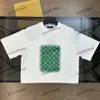 xinxinbuy Maglietta da uomo firmata Tee 2024 Stampa di lettere sfumate 1854 Maniche corte in cotone da donna Grigio nero bianco kaki S-2XL