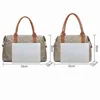 Moda Borse da viaggio impermeabili Uomo Donna Borsa in tessuto Oxford Tela Tote a spalla Bagagli Weekend Pernottamento 220113244W