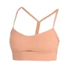 LL Femmes Sangle Croisée Antichoc Beau Dos Vêtements Respirant Doux Yoga Soutien-Gorge Fitness Sous-Vêtements De Sport Entraînement Gym Sexy Débardeurs Running Casual Brassiere