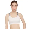 Tenue de yoga Fitness Fitness à la demande Support High Support Tissu respirant BRA SPORTS BRA RÉPOSITION DES PADS AUTRÉS