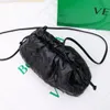 10A最高品質のLuxurysハンドバッグデザイナーショルダーバッグレザーレザーゴールドシルバー織りミニポーチバッグ