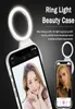 Ringlicht telefoonhoesje voor iPhone 12Pro Max Telefoonhoesjes iPhone 12 Beauty Selfie Draagbare flitscamera Mini-zaklamp schokbestendig Co4598759