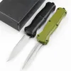 Aluminum Handle BM 3300 Tactical Auto Knife 440 Blade Camping Survival Portable Pocket Knives EDC Self Defense Tool