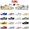 2024 Vintage Style Designer OG chaussures de course tigre Mexique 66 athlétique hommes femmes jaune noir marine gomme voile vert beige rouge argent plate-forme baskets baskets 36-44