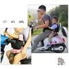 Motocyklowe odzież pasa bezpieczeństwa dla dzieci bezpieczny projekt odblaskowy Pasek rowerowy z regulowanymi klamrami uprzęży plecak