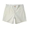 Cotton white shorts with thin button dry summer solid color fashionable mens shorts vacation set Pantalones Cortos new 240223