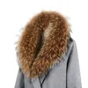 Scarves Fur Collar Female Real Scarf Raccoon Men's Accessories Clothing Head And Neck Cover Hoods Hood Colla