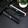 Динамики Mini USB Компьютерный динамик Стереозвук Soundbox Клип на сабвуфер Басовая звуковая панель для ПК Ноутбук Настольный компьютер Экономия места в общежитии