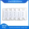 Products Throat Swallowing Disorder Silicone&gel Electrode Pads Nerve Stimulator with 3.5mm Button Type Snap for Tens Therapy Massage