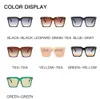 サングラスMuselife Fashion Square Sunglasses Designes Luxury Womens Cat Eye Sunglasses Classic Retro Glasses UV400 H24223