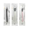 Needles 5/10/50PCS New Disposable Microblading Manual Tattoo Pen Sterilized Permanent Makeup Eyebrow Pen With U Blades