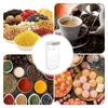 Storage Bottles Food Containers Transparent Airtight Box For Grain Reusable Kitchen Cereal Dispenser With Measuring Cups