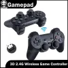 Gamepads 3D Rocker 2.4G Wireless Gaming Controller voor Android PC Linux Windows 98 2000 XP 2003 M8 Gamepad Video Game Console Joystick